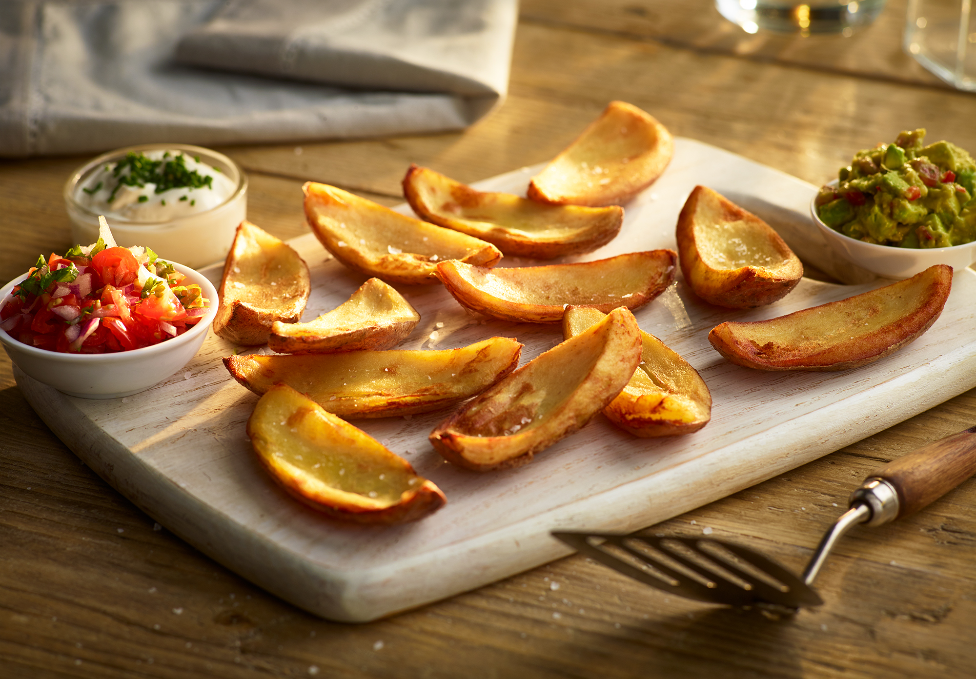 Baked Potato Dippers - Bannisters Yorkshire Family Farm