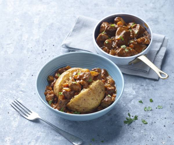 Slow Cooked Beef in Beer in a Baker